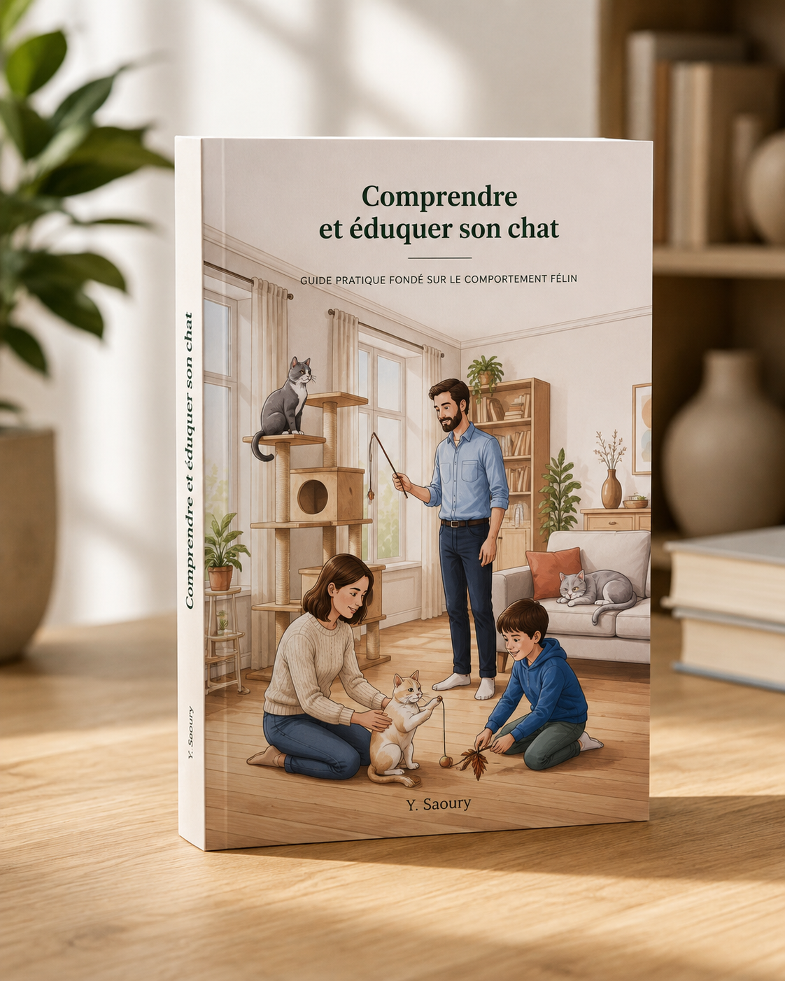 Livre - Comprendre et éduquer son chat: Guide pratique fondé sur le comportement félin Pets Lover Store