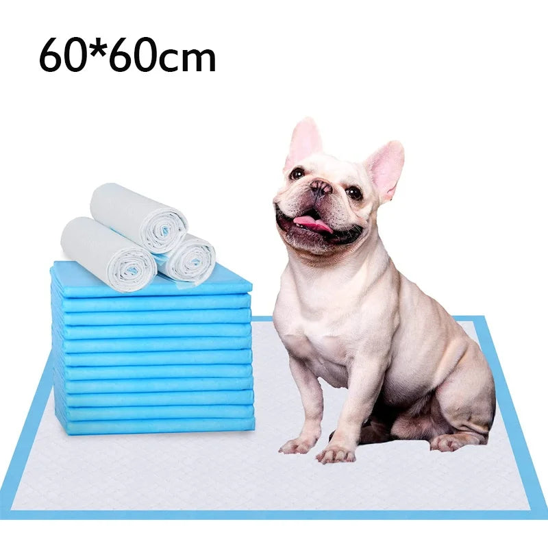 100pc/200pc Pet diapers 60*60cm/60*90cm Cats Dog Diapers Super Absorbent Pet Diaper Dog Pee Pad Quick dry Urine Nappy Mat
