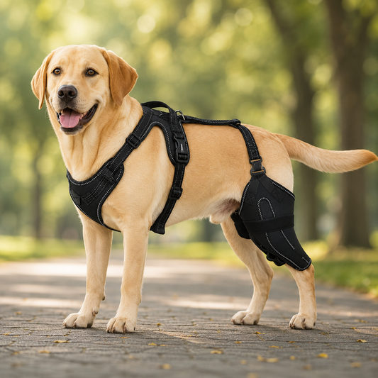 Orthèse de genou pour chien — Mobilité, stabilité et récupération