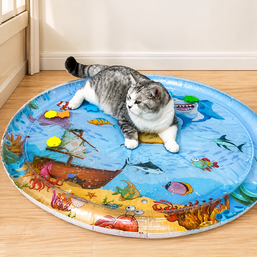 Tapis d’Eau Gonflable Rafraîchissant pour Chien et Chat